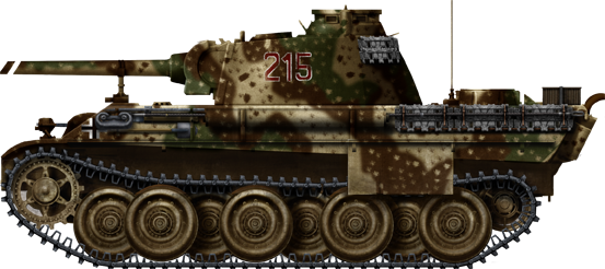 German Panther tank